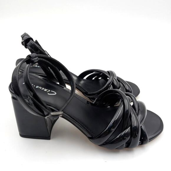 Circus NY by Sam Edelman Onna Strappy Heel Sandal Women's Black Size US6 EU36 - Picture 3 of 10